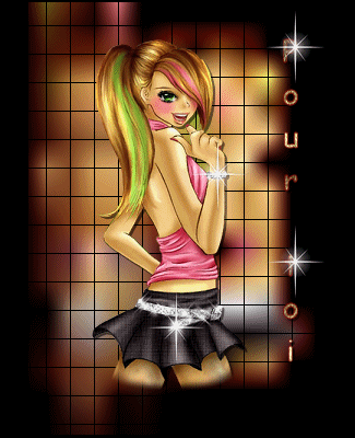 un sourire coquin...